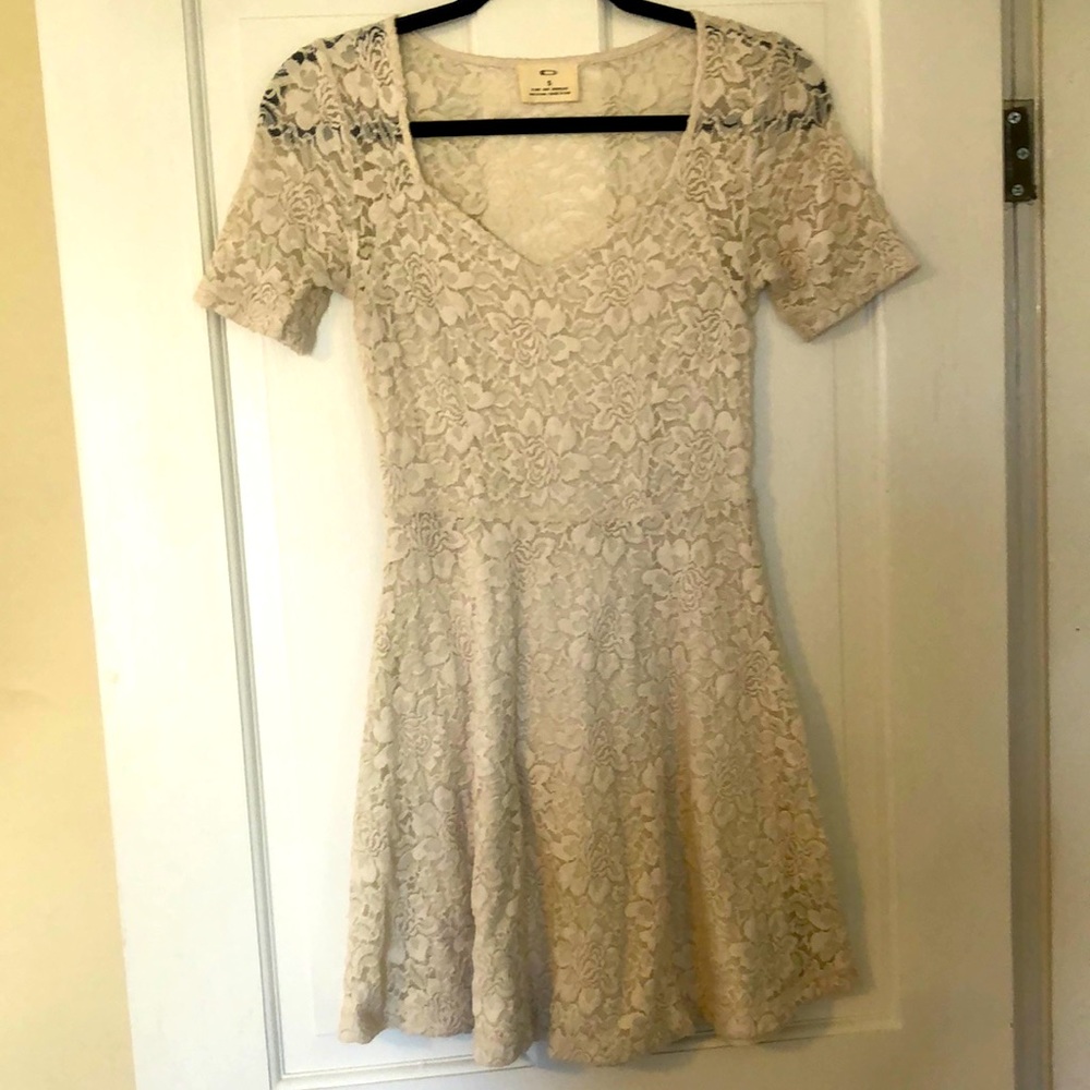 Beautiful cream colored dress